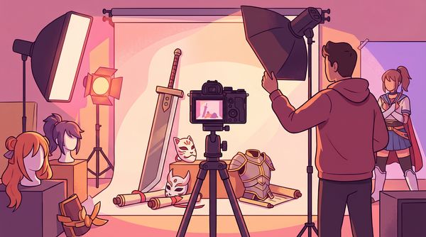 Cosplay摄影技巧视频教程 - 动漫角色拍摄全流程 - shthhgs.cn